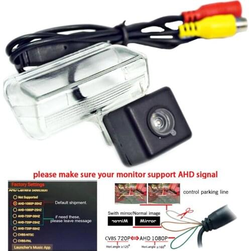 CCD HD car camera Rear Parking reverse for Toyota Camry 2012-2014 Yaris L Verso Peugeot 206 207 307 407 Sedan