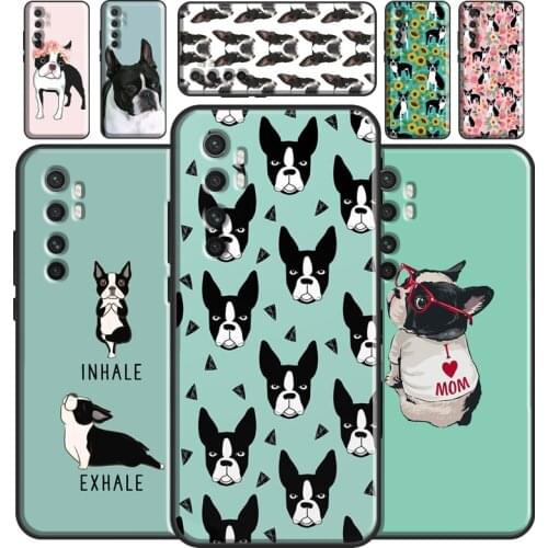 Boston Terrier Dog Case For POCO X3 Pro M3 F3 Cover For Xiaomi Mi 10T Pro 11 Ultra A3 9 10 Mi Note 10 Lite