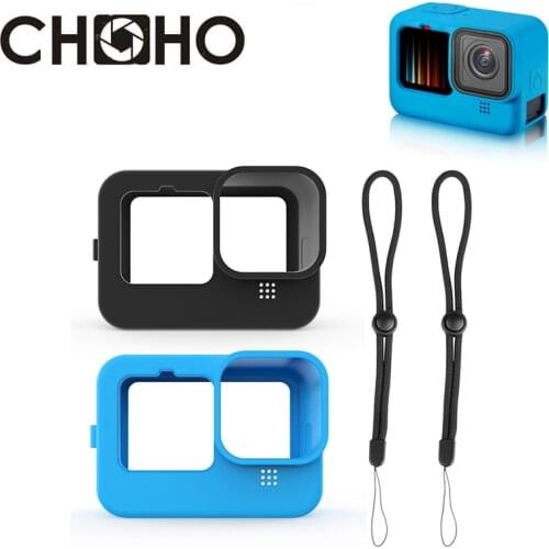 For gopro hero 9 black accessories case Protective Soft Standard Housing Rubber Silicone Shell Protector For go pro Hero9 New