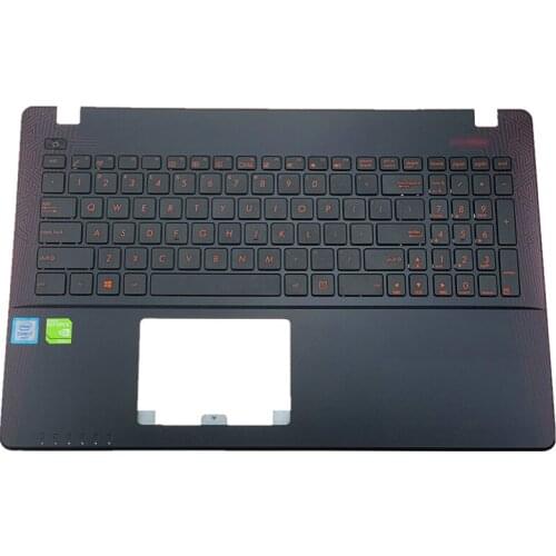 For ASUS FX50 FX50/JX/J/JK/V/VW W502 FX501 VX50V W50V GX50JX GX50J VX50L Laptop Palmrest Upper Case US Keyboard