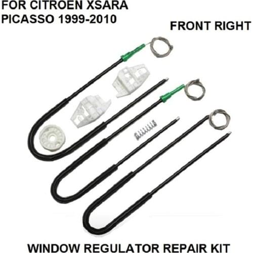 FOR CITROEN XSARA PICASSO ELECTRIC WINDOW REGULATOR REPAIR KIT FRONT RIGHT 1999-2010 NEW