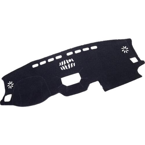 BBQ@FUKA Car Dash Mat Dashboard Dashmat Black Carpet Cover Pad Car Decoration Fit for TOYOTA TUNDRA 2014 2015 2016 2017 Model