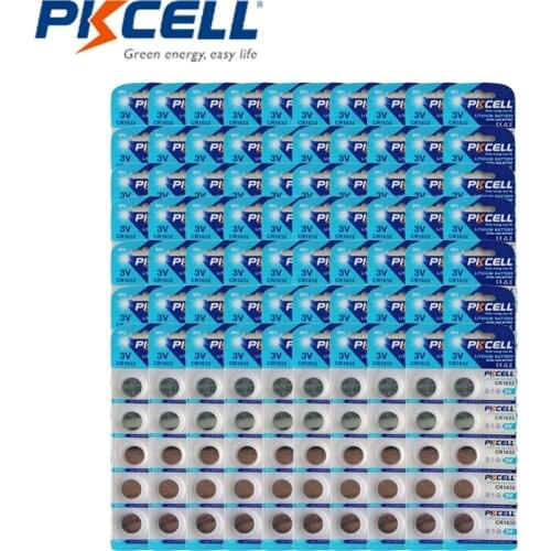 350Pcs*CR1632 1632 DL1632 3V Lithium Batteries Cell Button Coin Battery 70PACKS PKCELL