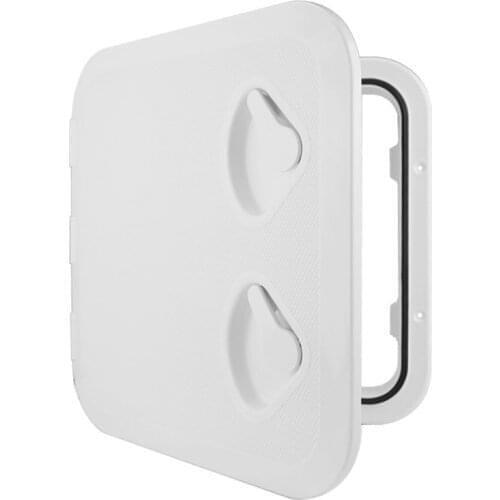 440*315mm ABS Plastic White Deck Marine Access Hatch Anti Aging Ultraviolet Boat Hatches Inspection Yacht RV Cover