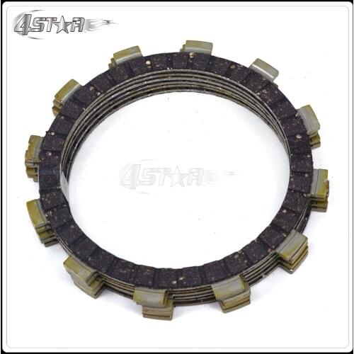Motorcycle Clutch Plate Disc Set Friction For SUZUKI RM125 TS125R TV125 DF200E DR200 DR200SE RV200 RV200Z SP200 LT230S LT250R