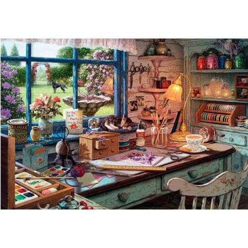 Oneroom Dmc Cross stitch series Home decoration 14/16/18/28 Diy Needlework kits embroidery Cross stitch kit Sewing tables