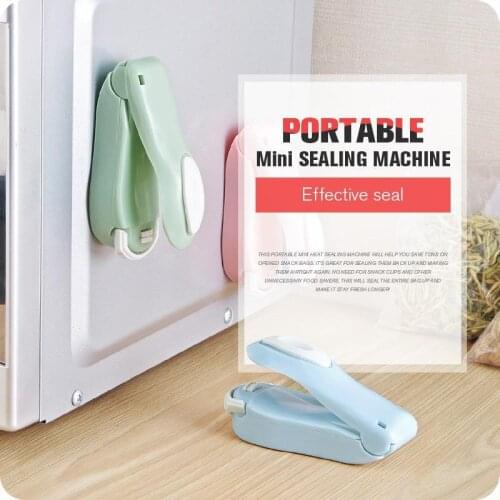 Portable Mini Sealing Household Machine best Sealing Household Heat Sealer Capper Food Saver For Plastic Bags Package Gadgets