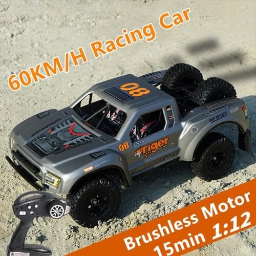 Professional High-Speed Brushless RC Racing Car 60KM/H Speed Waterproof ESC Remote Control Off-Road Vehicle Electric Model Toy