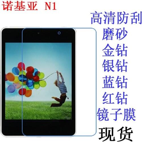 Ultra Clear Screen Protector Film Anti-Fingerprint Soft Protective Film For Nokia N1 7.9 inch Tablet