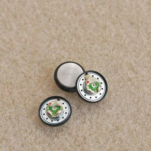 15.4mm 32 Ohm Headphone Speaker Unit Flat Headphone for MX500 DIY Low Frequency 110dB