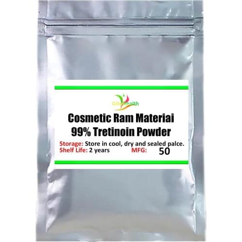 99% retinoic acid powder can brighten the complexion, treat acne and reduce wrinkles