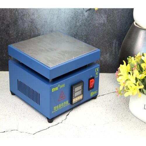Ukraine stock UYUE 946C Electronic Hot Plate LCD Digital Display Preheating Station for PCB SMD LCD touch screen separate
