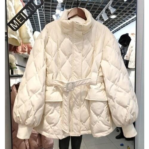 Женские белые куртки Fafallduo China At AliExpress