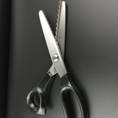 Sewing Tools Shape Scissors Tailors Scissors 3 4 5 7mm Zigzag DIY Lace Fabric Leather,Denim Trimming,Dressmakers Shears