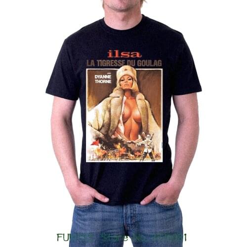 Harajuku Cool Tshirt Homme Dyanne Thorne Ilsa Tigress Of Siberia T-Shirt She Wolf S M L Xl Xxl Xxxl
