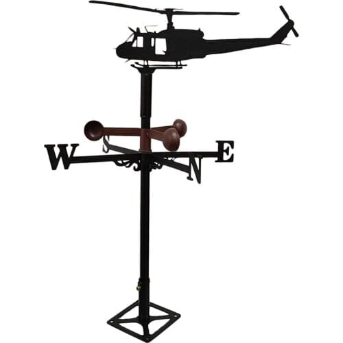 Metal Weather Vane Direction Indicator Garden Stake Weathervane Ornaments