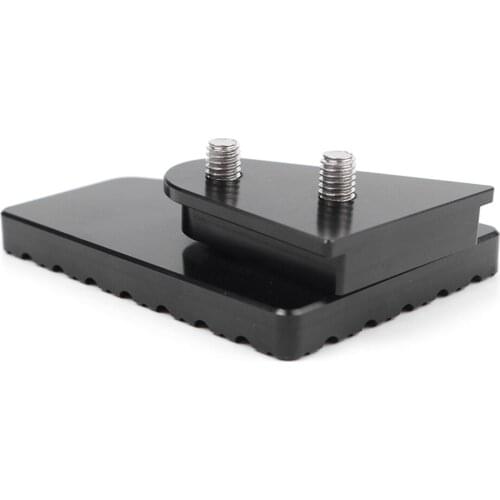 Motorcycle Rear Foot Brake Lever Peg Extension Plate Pad for BMW F700GS F800GS 2008 2009 2010 2011 2012 2013 2014 2015 2016 2017