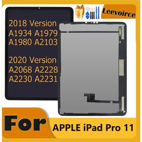 11'' Original For iPad Pro 11 Pro11 LCD A1980 A1934 A2013 A1979 A2068 A2230 A2228 LCD Display Touch Screen Digitizer Assembly