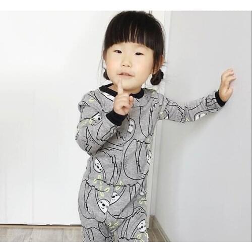 Size 12M is suitable for male and female babies under 2 years old. One piece cotton baby pajamas