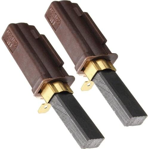 2PCS Motor Carbon Brush Holder Brushes For Ametek115737 115750 DL21004T Vacuum Cleaner Parts Power Tools Accessories