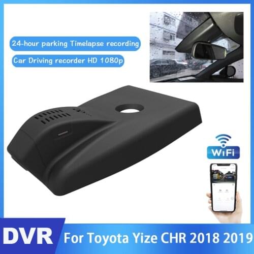 Hidden Driving Recorder HD Car Wifi DVR Mini Camera For Toyota IZOA CHR 2018 2019 2020 Novatek 96672 Car Dash Cam Video Recorder