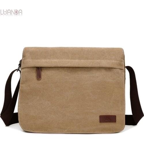 Crossbody Bag For Men Casual Handbags Fashion Brand Simple Shoulder Bags High Quality Briefcase Designer Ladies Messenger Bag