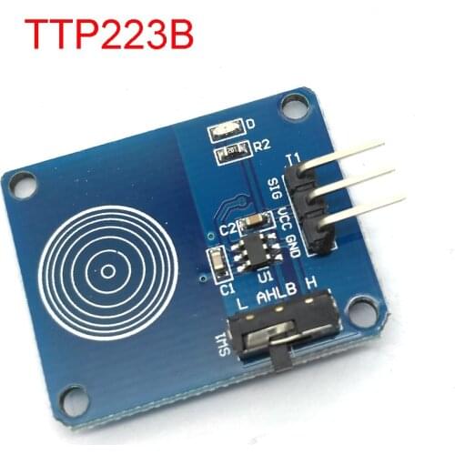 TTP223B 1 Channel Jog Digital Touch Sensor Capacitive Touch Touch Switch Modules Accessories TTP223 For Arduino DIY KIT
