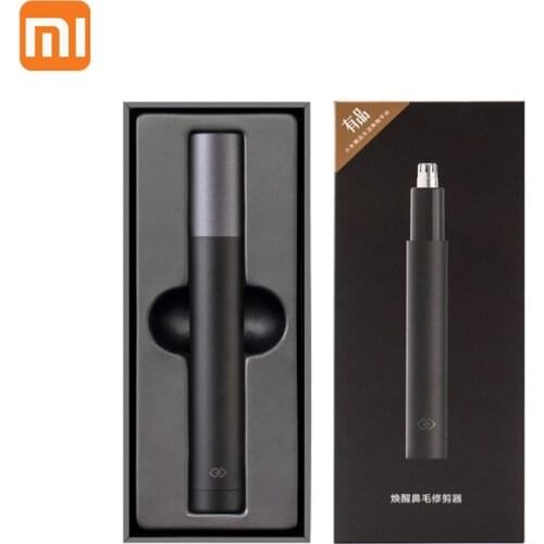 Xiaomi Mini Electric Nose Hair Trimmer HN1 Sharp Blade Body Wash Portable Minimalist Design Waterproof Safe For Family Daily Use