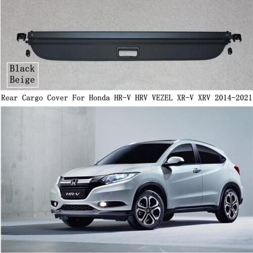 Rear Cargo Cover For Honda VEZEL HR-V HRV XR-V XRV 2014-2021 Privacy Trunk Screen Security Shield Shade Auto Accessories