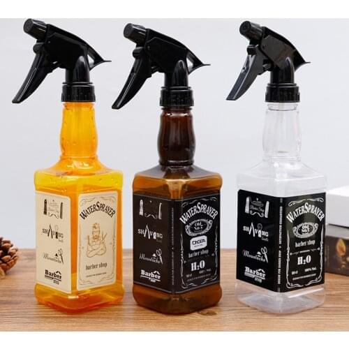 3pcs 500ML Hairdressing Spray Bottle Empty Bottle Refillable Mist Bottle Salon Barber Hair Tools Water Sprayer Care Tools