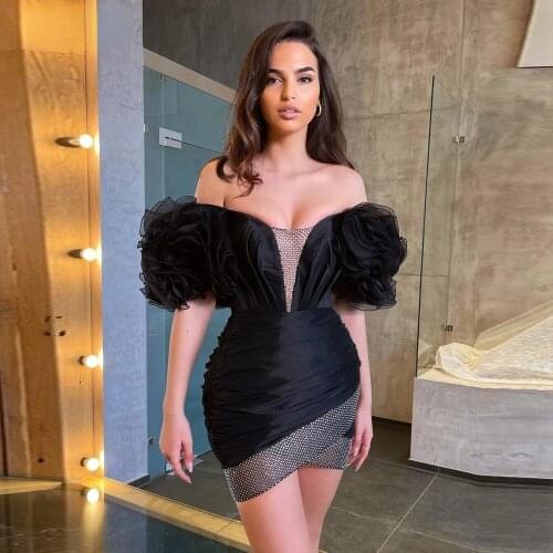 Bridalaffair Women's Dresses Above The Knee