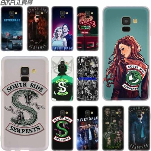 Cover Silicone case For Samsung Galaxy A6 A8 A9 A7 A5 A3 Plus 2018 2017 2016 2015 A71 Star Riverdale South Side
