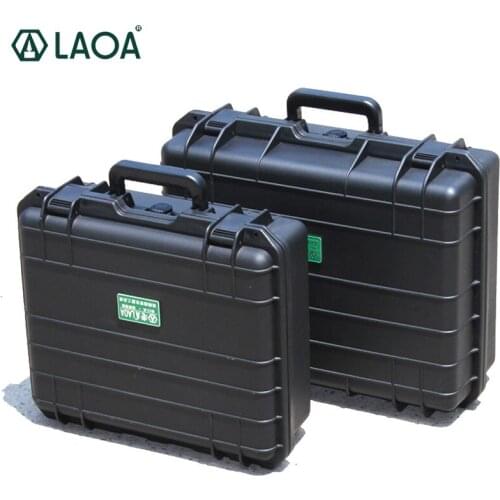 LAOA Tools Case Portable Suitcase Toolbox File Box Impact Resistant Safety Cases for Storge Equipment with Foam