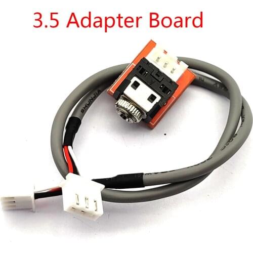 3.5mm Headphone Holder To XH2.54 Terminal Line Adapter Board With 30cm Audio Shielding Line DIY Power Amplifier Accessories