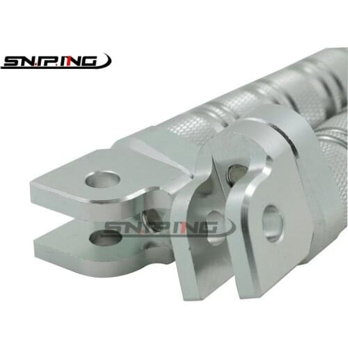 For HONDA MSX125 MSX125SF CB150R CB300 CB400 CB500X CB650F CB1300 Motorcycle Front Footrest Foot Pedal Foot Pegs