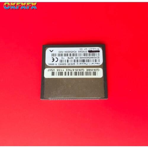 Original For HP5550 5550 5550n 5550dn 32MB CF Flash Firmware DIMM Flash Memory Q7725-60002 Q7725-60001 Q7725A Printer parts