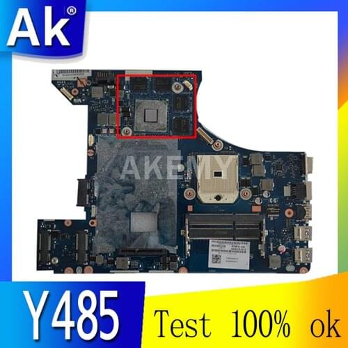 LA-8641P Laptop motherboard for Lenovo Y485 Test original mainboard with video card