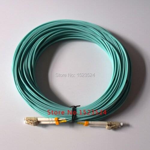 25m LC-LC LC/UPC-LC/UPC Multi-Mode OM3 Fiber Cable Multimode Duplex Fiber Optical Jumper Patch Cord
