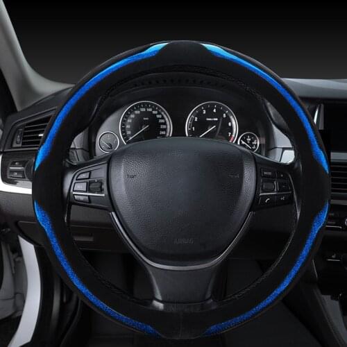 Soft Plush Car Steering Wheel Cover Winter Warm Wheel Cover Decoration Car-Styling Car Accessories Interior Accesorios Para Auto