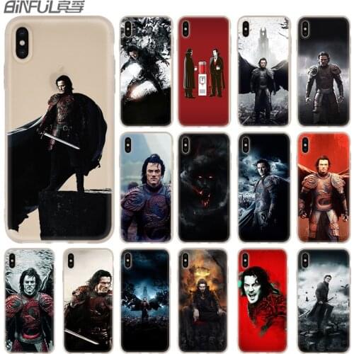 Dracula the vampire soft Case for iPhone 12 11 Pro X XS Max XR 8 7 6 Plus 5s SE 2020 S 6.1 Mini Cover
