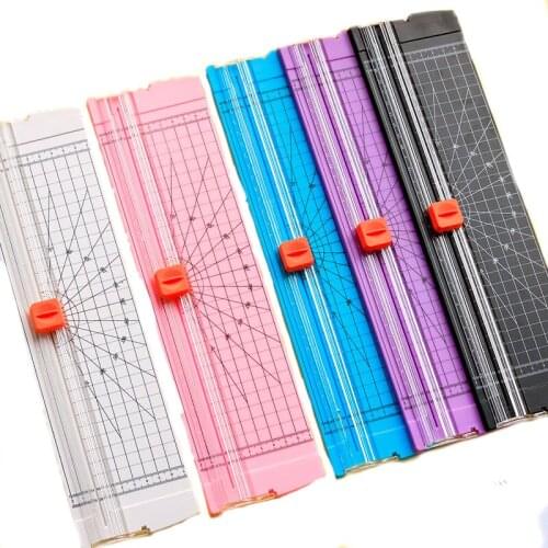 A4 Paper Cutter Paper Cutter Small Portable Photo Cutter Mini Guillotine Knife Paper Cutter Cutting Stationery