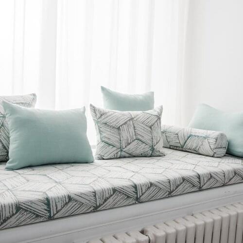 Poduszki Na Siedziska Back Pad Bed Capa De Almofada Mattress Cojin Coussin Decoration Seat Cushion Balcony Window Sill Mat