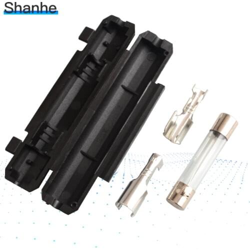 5set 6*30 mm glass fuse holder with fuse
