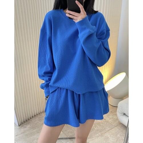 Spring woman soft cotton sweatshort from set loveMODA