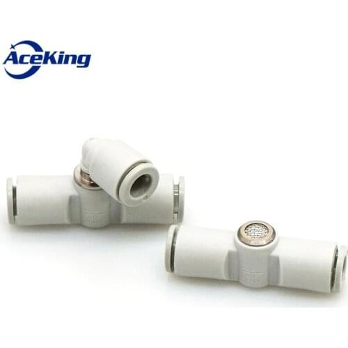 Built-in muffler quick exhaust valve AQ340F aq240f-04-00 06-00 04-04-06-06 one-way valve air pipe joint regulates air pressure