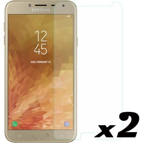 2psc/lot 9H HD Tempered Glass Screen Protector Explosion-proof Front Guard Films For Samsung Galaxy J4 2018 J400F J400 SM-J400F