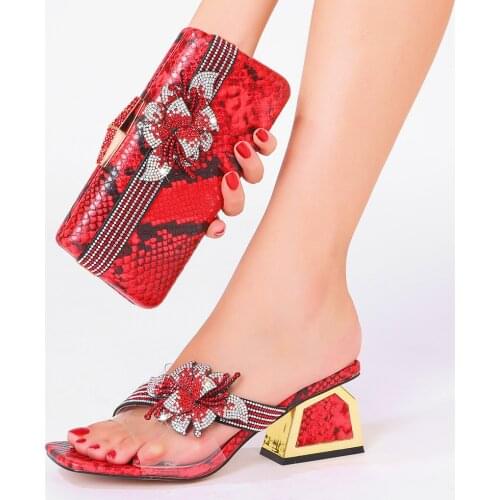 2021 new womens slippers summer wedding party fashion high end with diamond fashion high end Nigeria