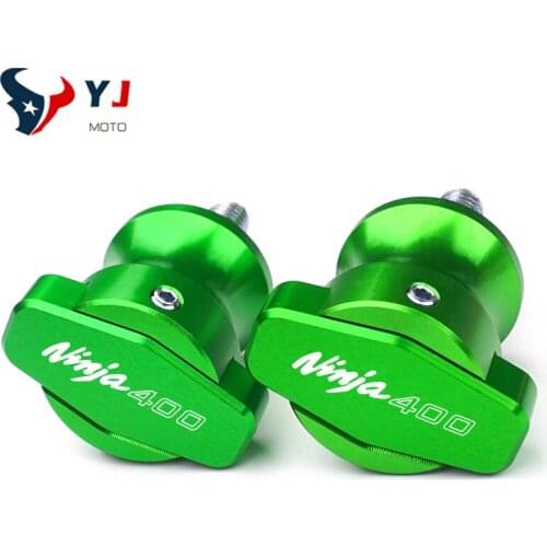 10MM For KAWASAKI NINJA400 NINJA Z 400 Z400 2018 2019 Hot Deals Motorcycle CNC Accessories Swingarm Spools Slider Stand Screws