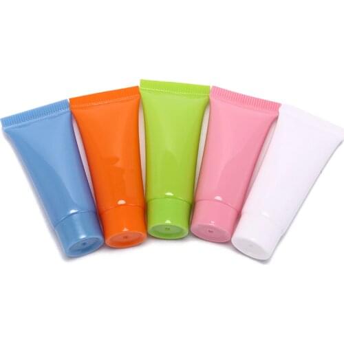 5PC 5ml Portable Makeup Travel Bottles Refillable Makeup Container Shampoo Shower Gel Lotion Tube Squeeze Empty Bottles