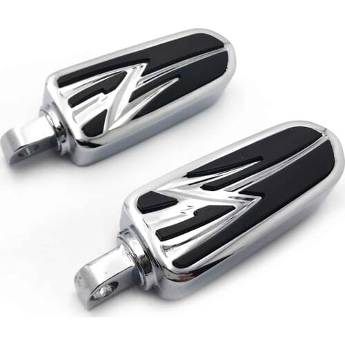 Aftermarket free shipping motorcycle parts Footrest For Harley Tri Glide Ultra FLHTK FXDWG Wide XLH Sportster XLX XR 1000 CHROME